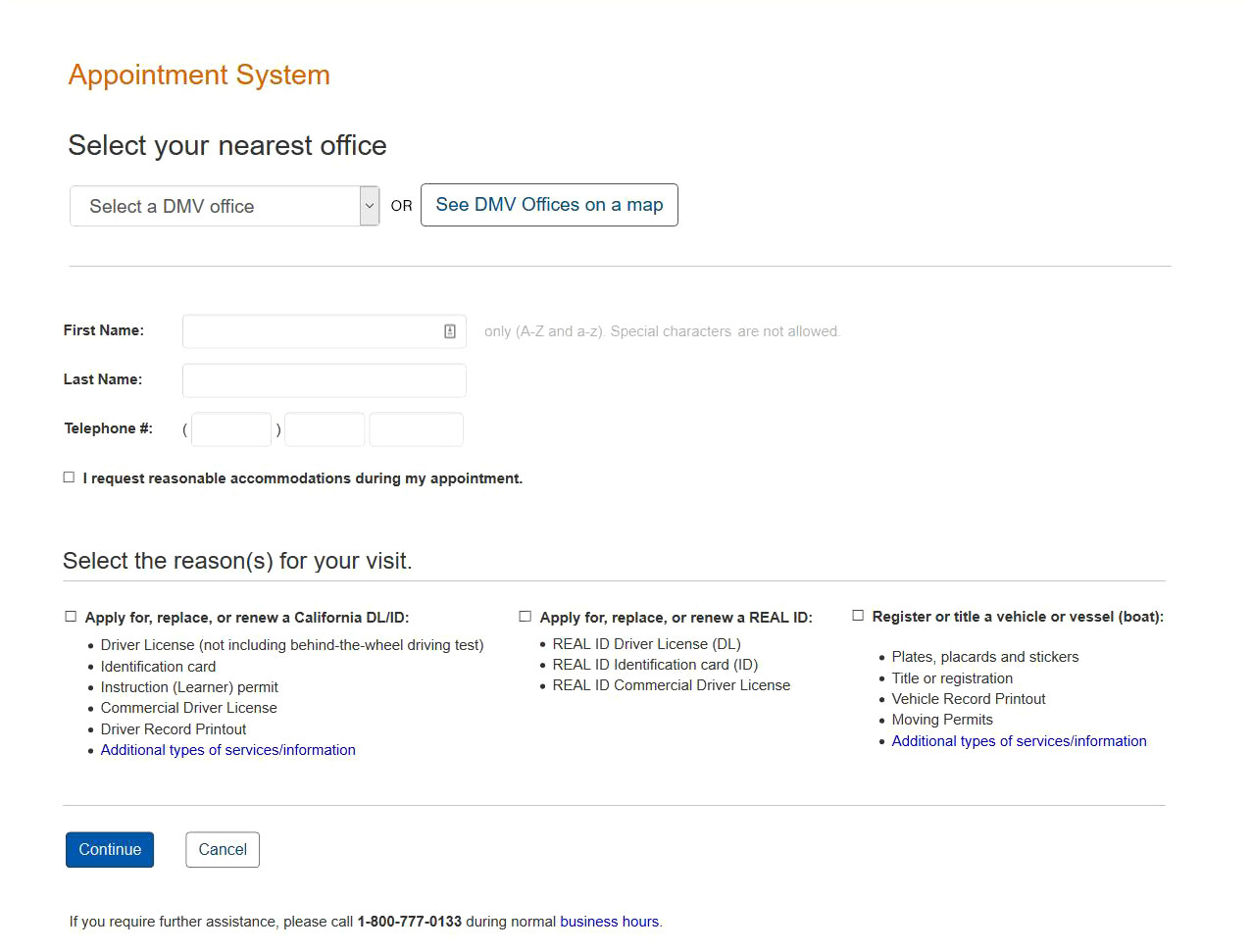 dmv appointment scheduler tutorial