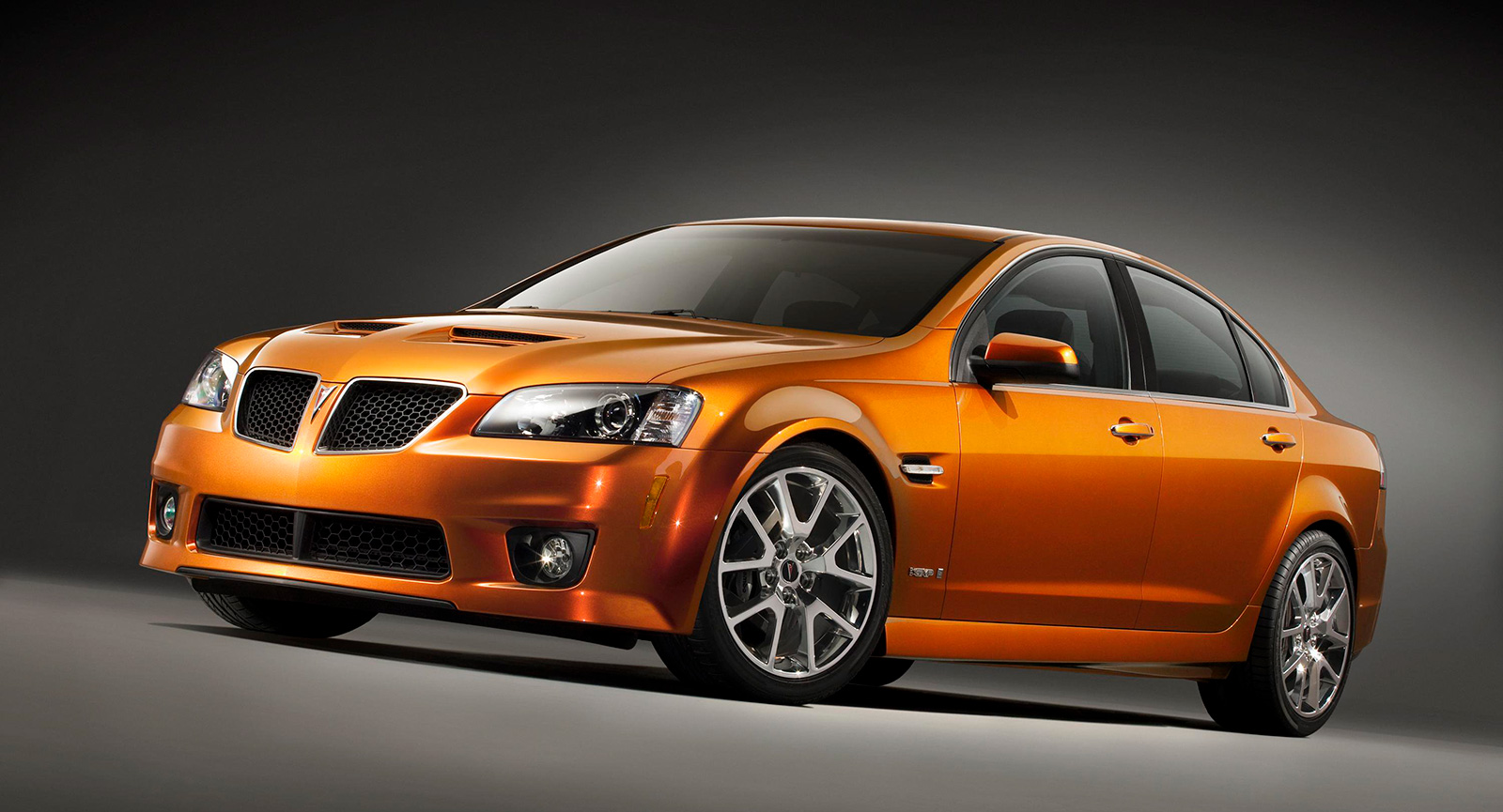 2008 Pontiac G8 GXP (orange)