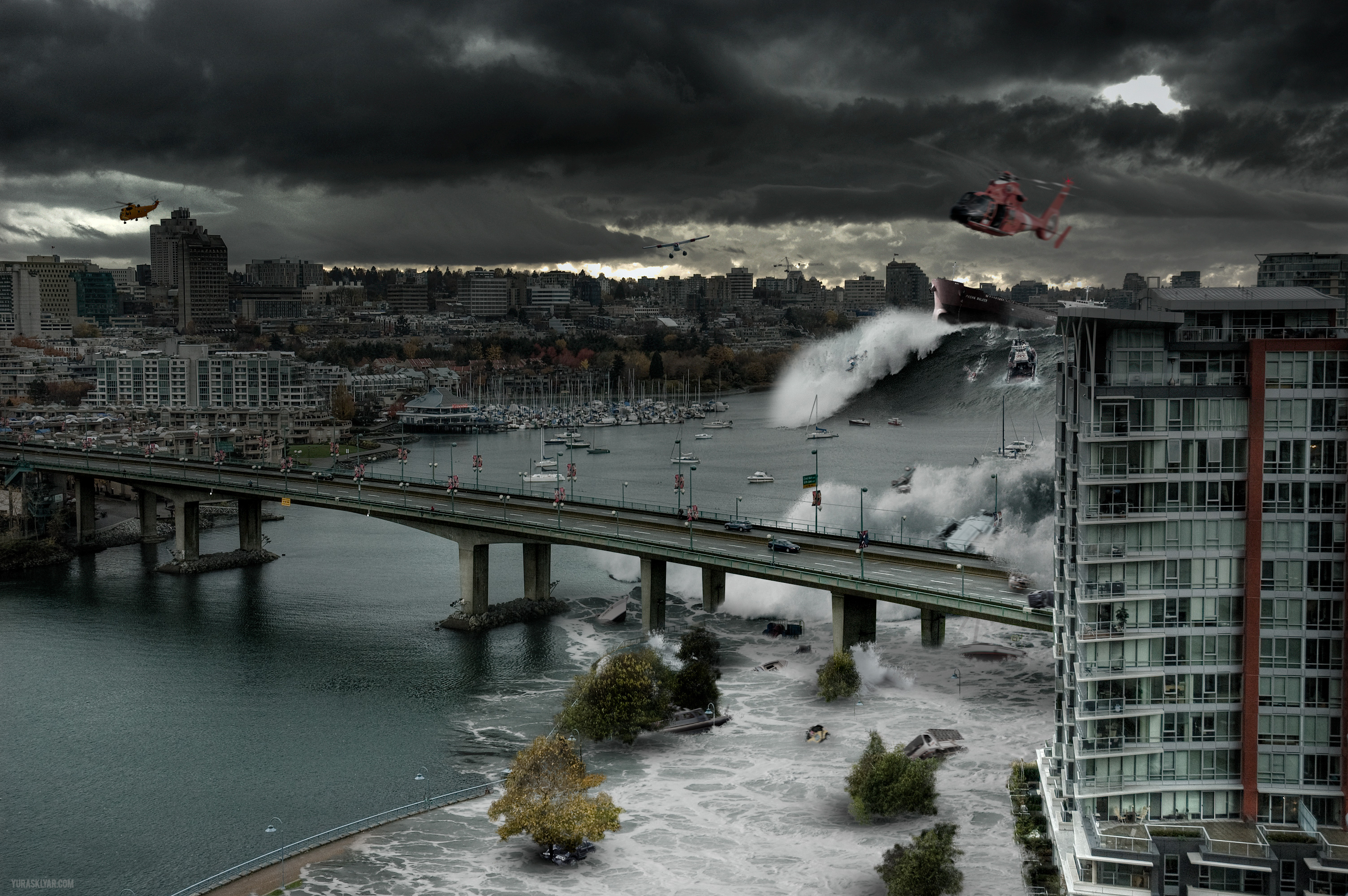 Natural disasters tsunami